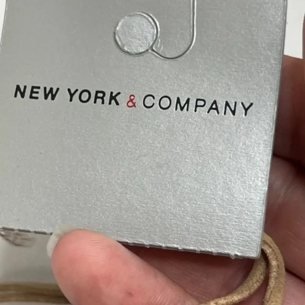 New York & Company Red Dyed Wood Pendant Leather Cord Necklace